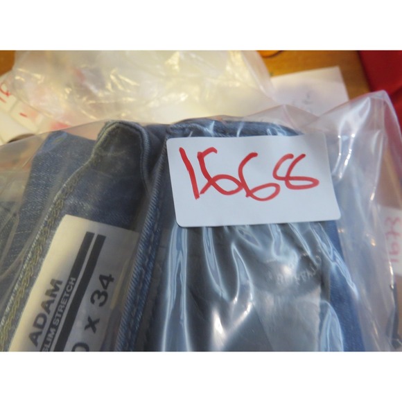 Buffalo‎ Jeans Mens Adam 40x34 Blue Slim Stretch Denim Classic Fit Straight Leg - Picture 9 of 9